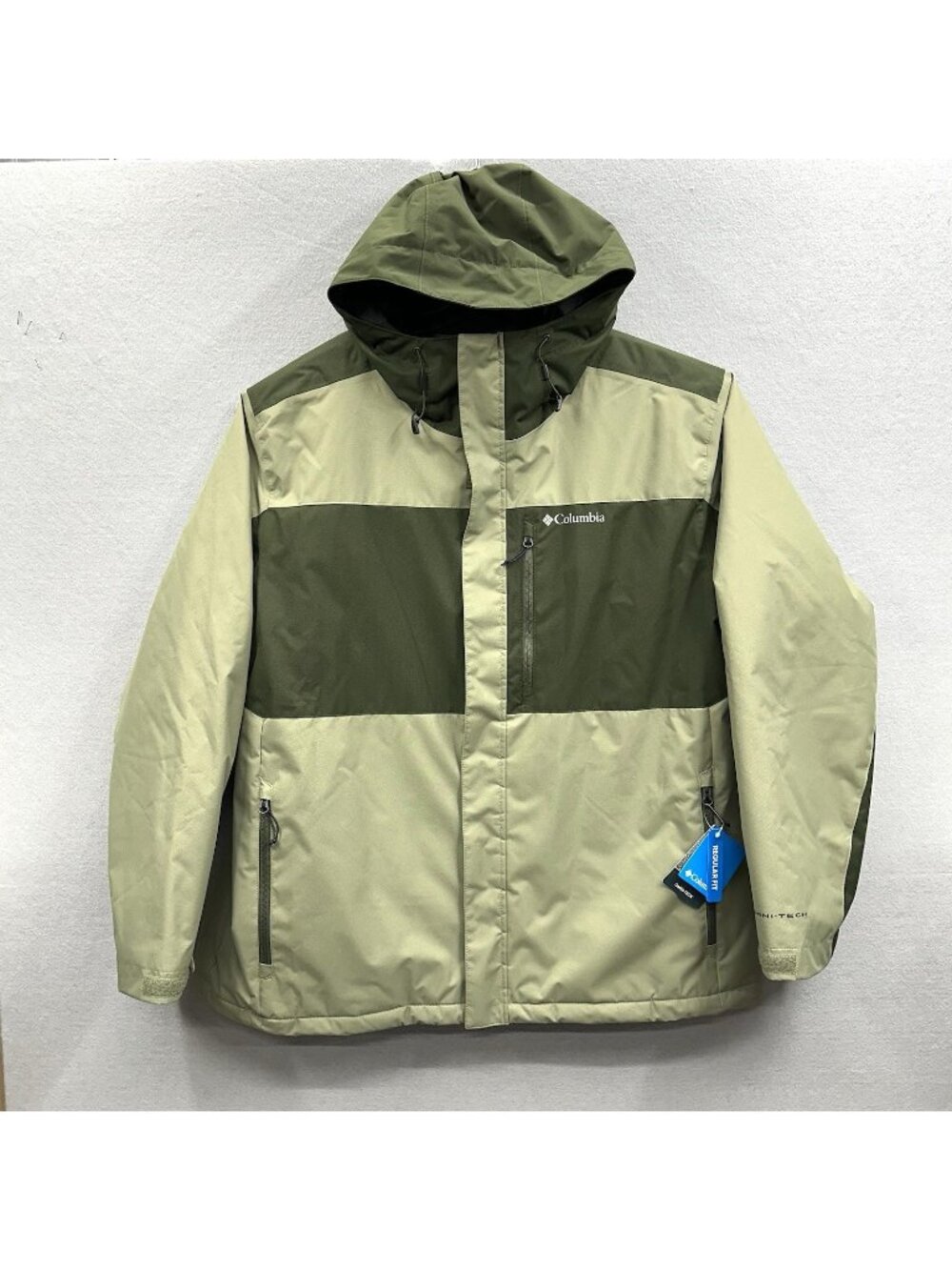 Columbia Tipton Peak Omni Heat Jacket Mens XXL NWT Hooded Waterproof Insulated